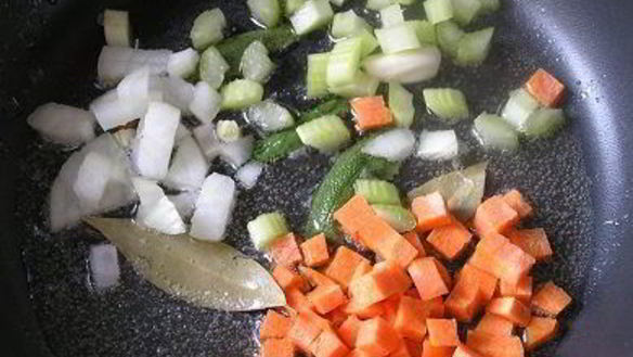 ШАГ 4. паста торкио с рагу из ягненка и сладким перцем