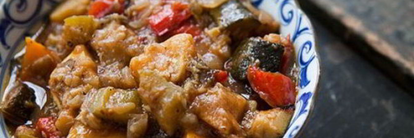 Рагу из баклажан