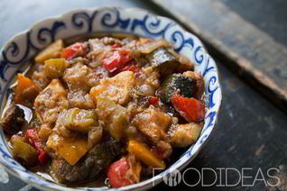 Рагу из баклажан