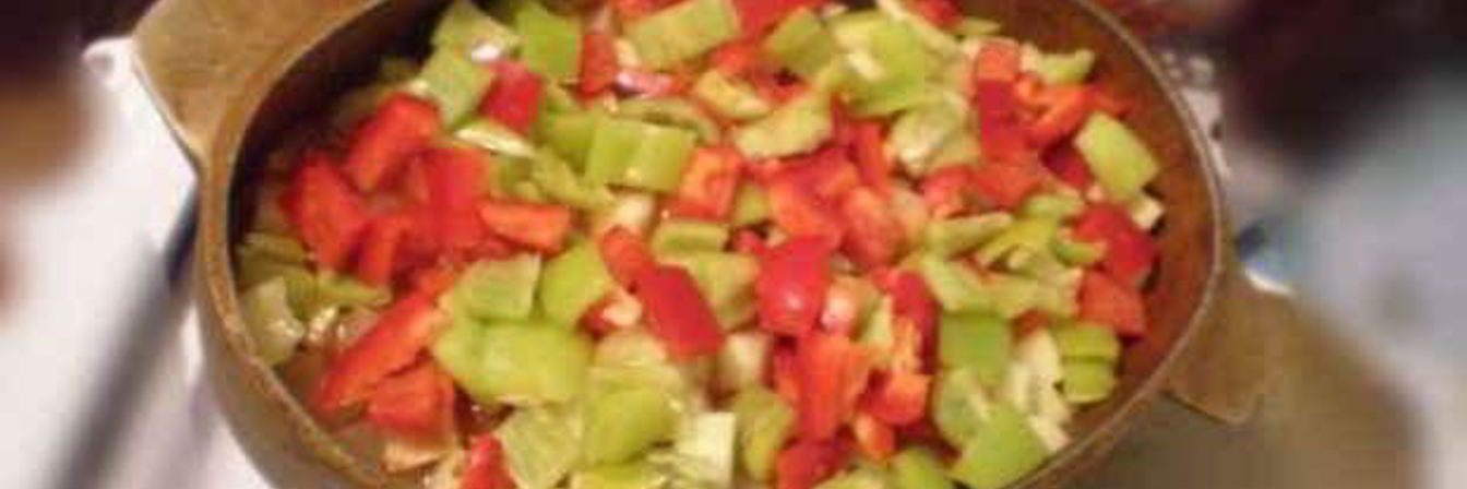 Рагу из баклажанов и кабачков