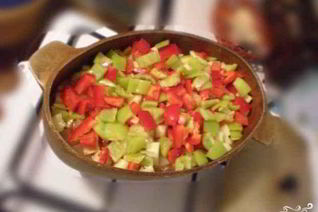 Рагу из баклажанов и кабачков