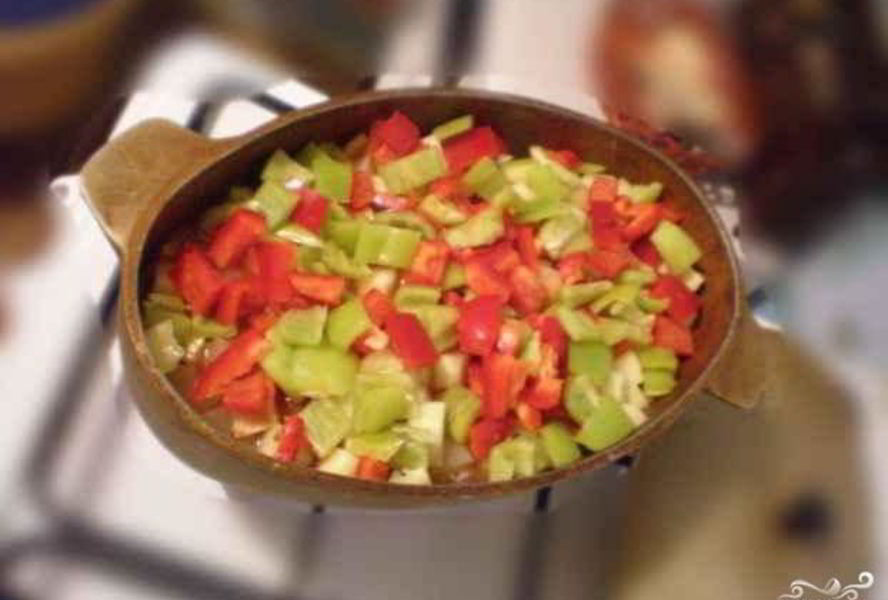 Рагу из баклажанов и кабачков