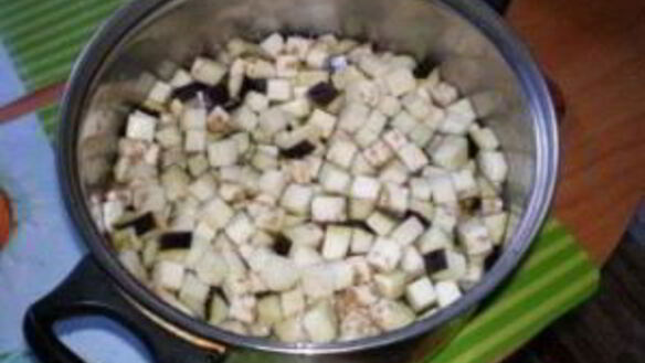 ШАГ 2. рагу из баклажанов и кабачков