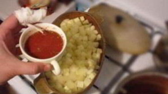 ШАГ 6. рагу из баклажанов и кабачков