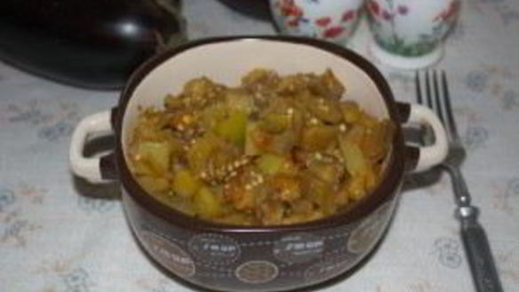 ШАГ 6. рагу из баклажанов и помидоров