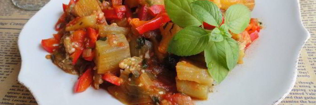 Рагу из баклажанов