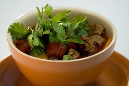 Рагу из говядины с черносливом