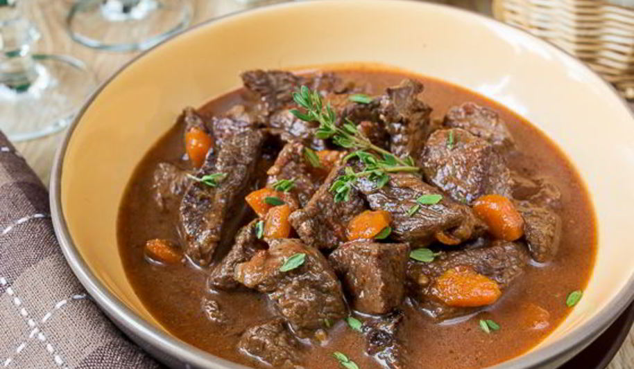 Рецепт рагу из говядины в пиве