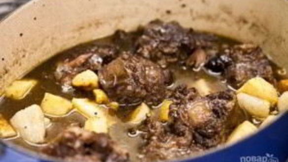 ШАГ 7. рагу из говяжьих хвостов