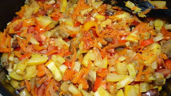 ШАГ 8. рагу из овощей