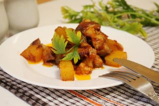Рагу из свинины с картошкой