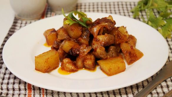 ШАГ 8. рагу из свинины с картошкой