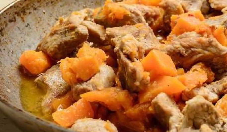 Рецепт рагу из телятины и тыквы