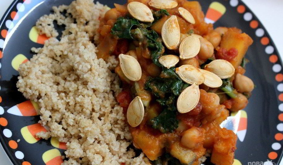 Рецепт рагу из тыквы и кабачков