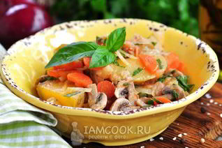 Рагу овощное с капустой и картошкой