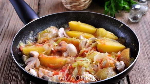 ШАГ 7. рагу овощное с капустой и картошкой