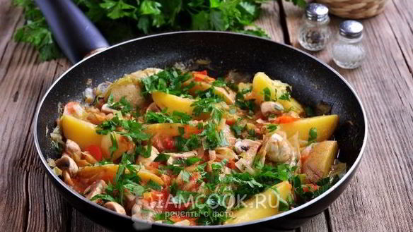 ШАГ 8. рагу овощное с капустой и картошкой