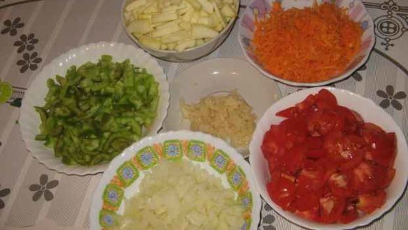 ШАГ 5. рагу овощное с картофельным пюре