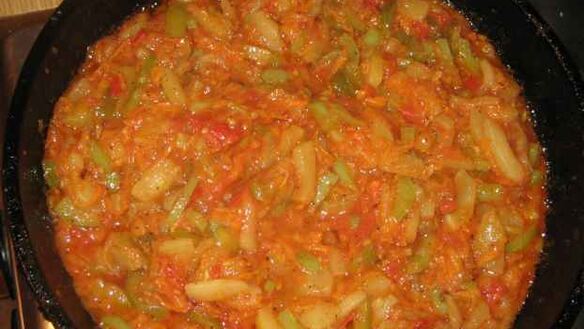 ШАГ 13. рагу овощное с картофельным пюре