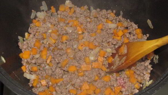 ШАГ 3. рагу с кабачком и базиликом