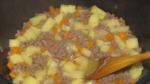 ШАГ 4. рагу с кабачком и базиликом