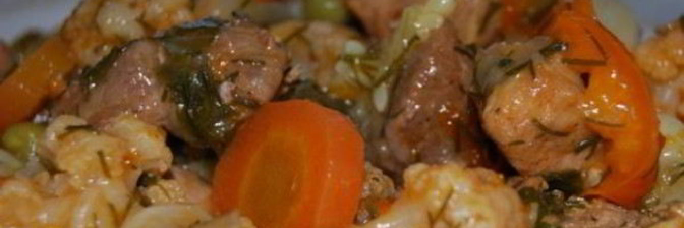 Рагу с мясом в мультиварке