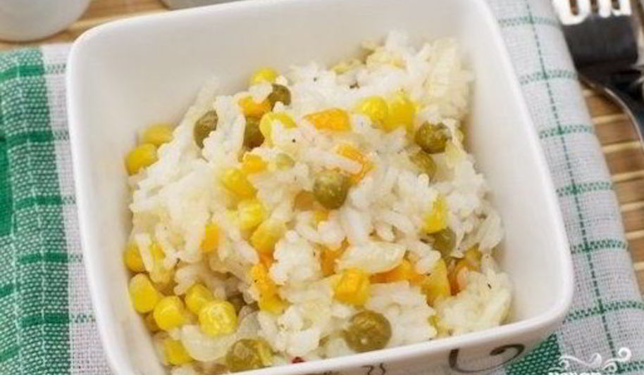 Рецепт рагу с овощами и рисом