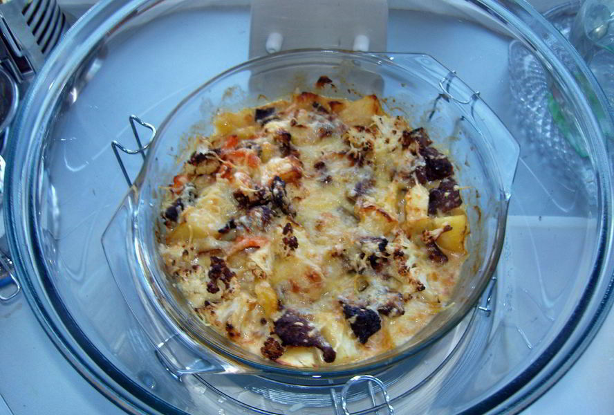 Рагу в аэрогриле