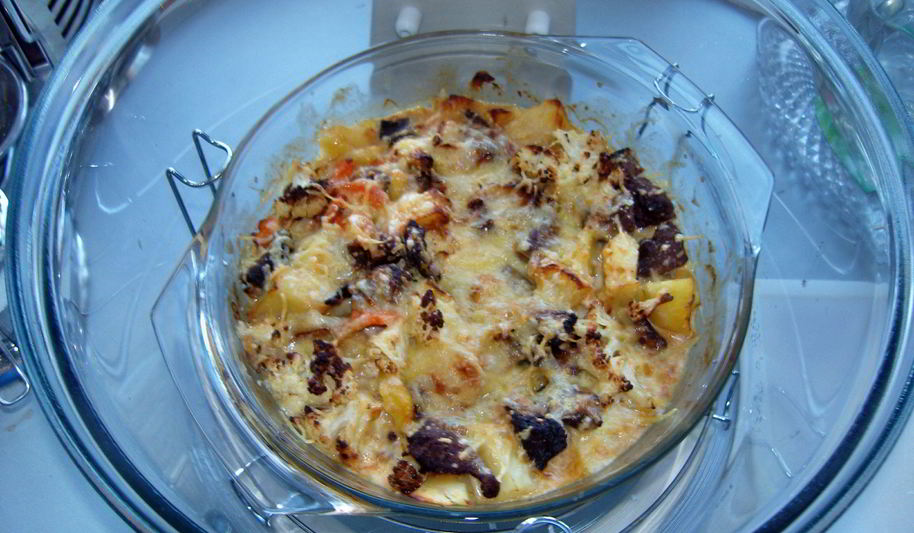 Рецепт рагу в аэрогриле