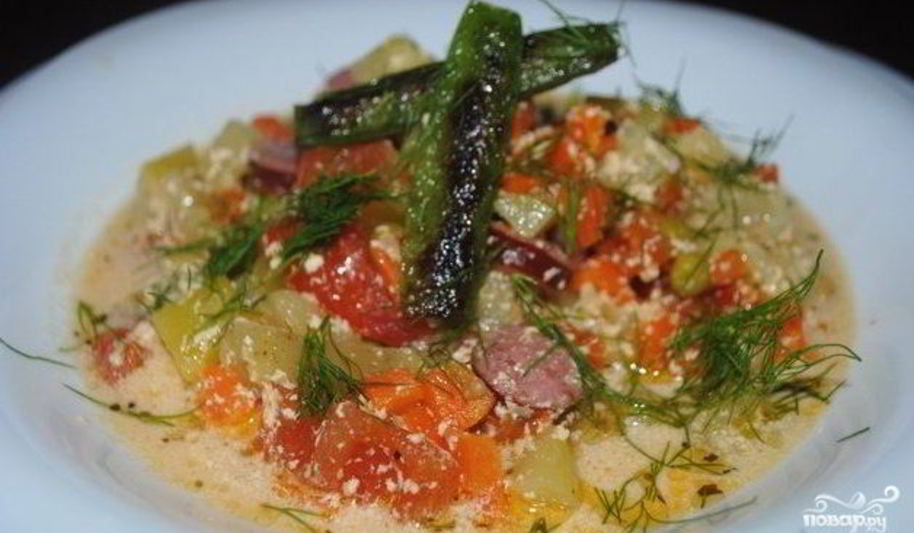 Рецепт рагу в мультиварке