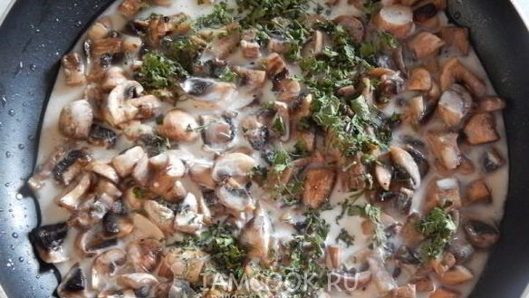 ШАГ 10. решти из картофеля с грибным рагу