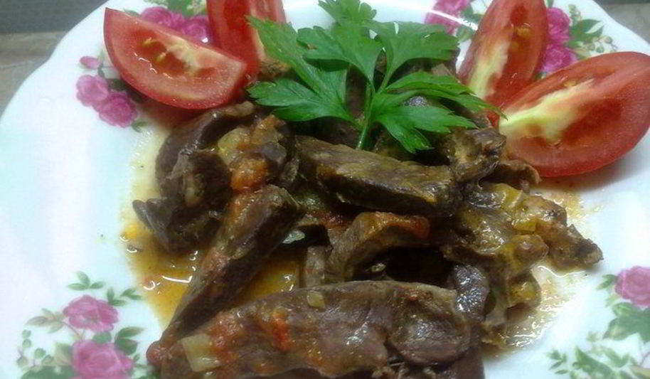 Рецепт сердечное рагу