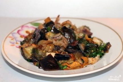 Вегетарианское рагу из баклажанов