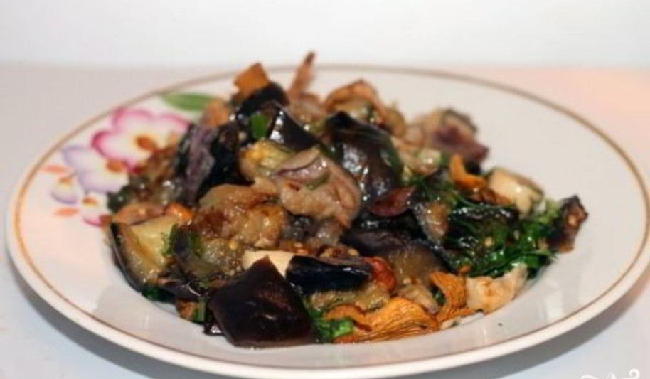 Рецепт вегетарианское рагу из баклажанов