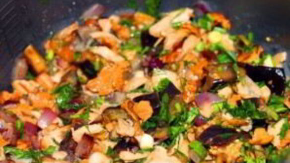 ШАГ 4. вегетарианское рагу из баклажанов