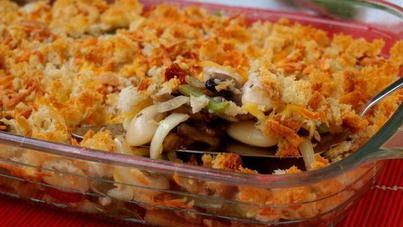 ШАГ 7. запеченное рагу из фасоли с шампиньонами