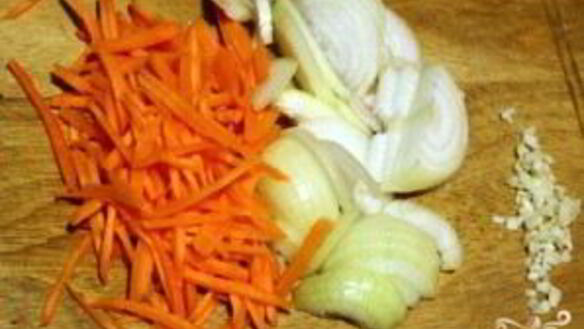 ШАГ 3. рисовая лапша с морепродуктами