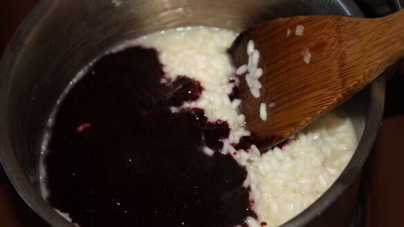 ШАГ 9. черничное ризотто