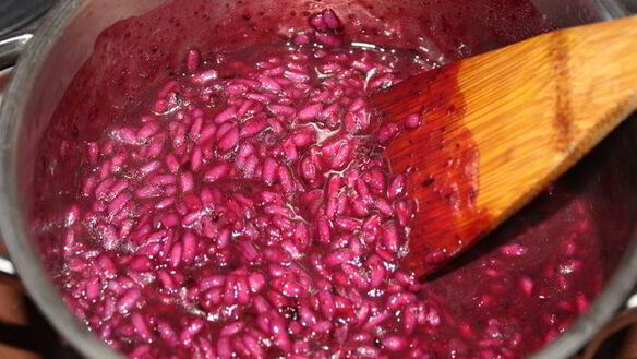 ШАГ 10. черничное ризотто