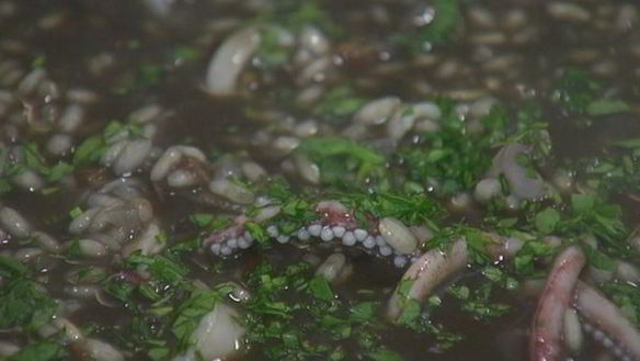 ШАГ 11. черное ризотто