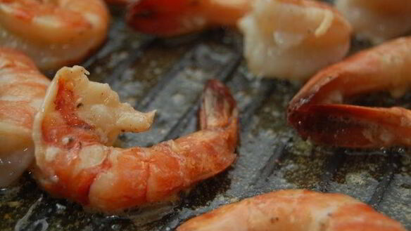 ШАГ 5. дважды мускатное ризотто с креветками