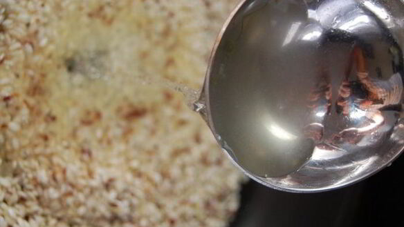 ШАГ 9. дважды мускатное ризотто с креветками