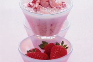 Клубничное ризотто