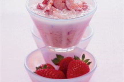 Клубничное ризотто