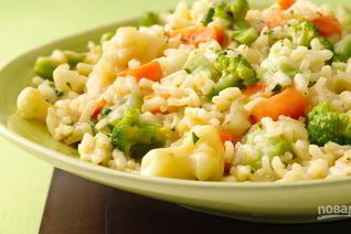 Овощное ризотто