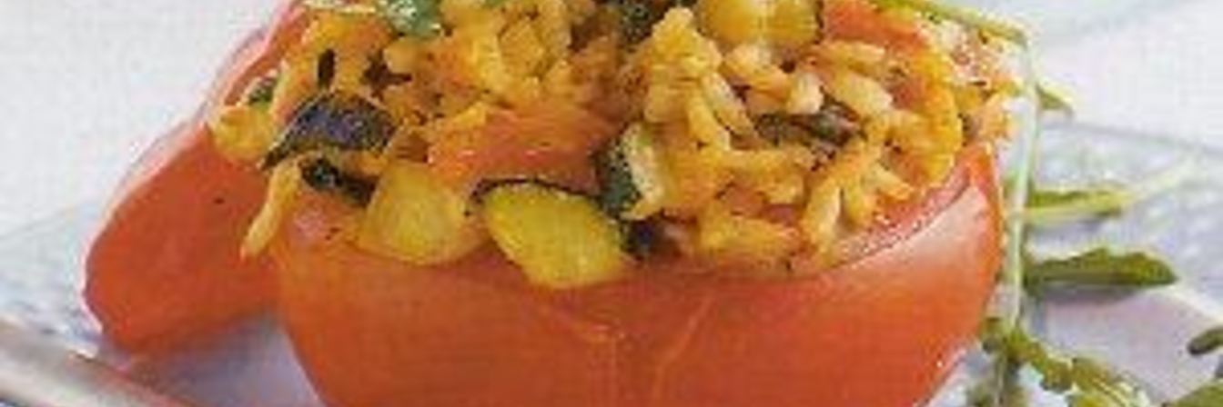 Помидоры, фаршированные ризотто