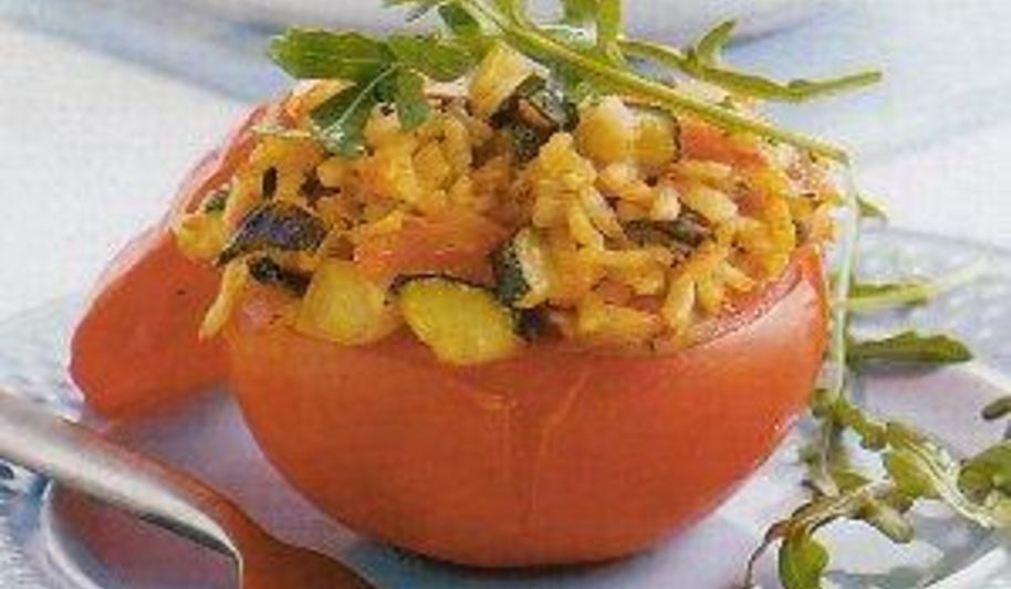 Рецепт помидоры, фаршированные ризотто