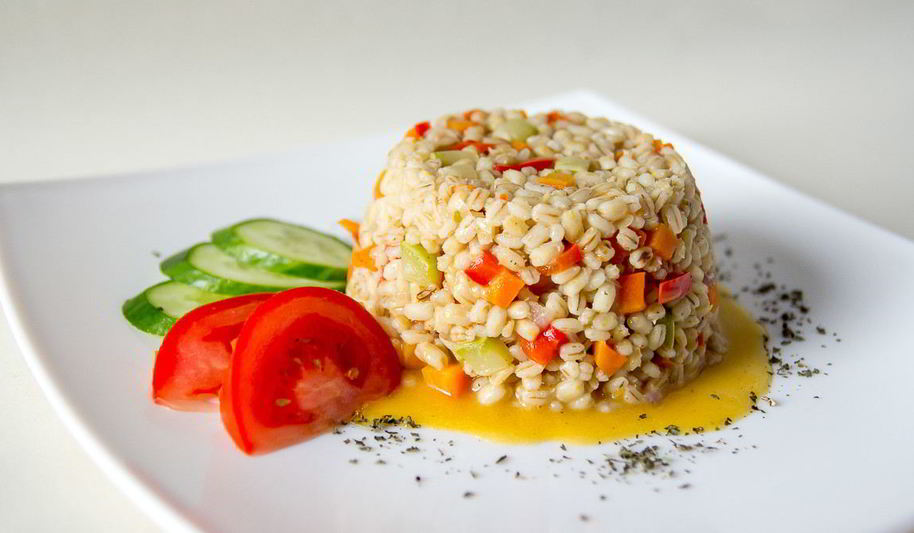 Рецепт ризотто из перловки с овощами