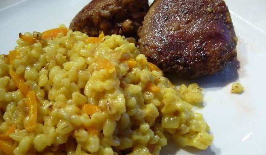 Рецепт ризотто из перловки