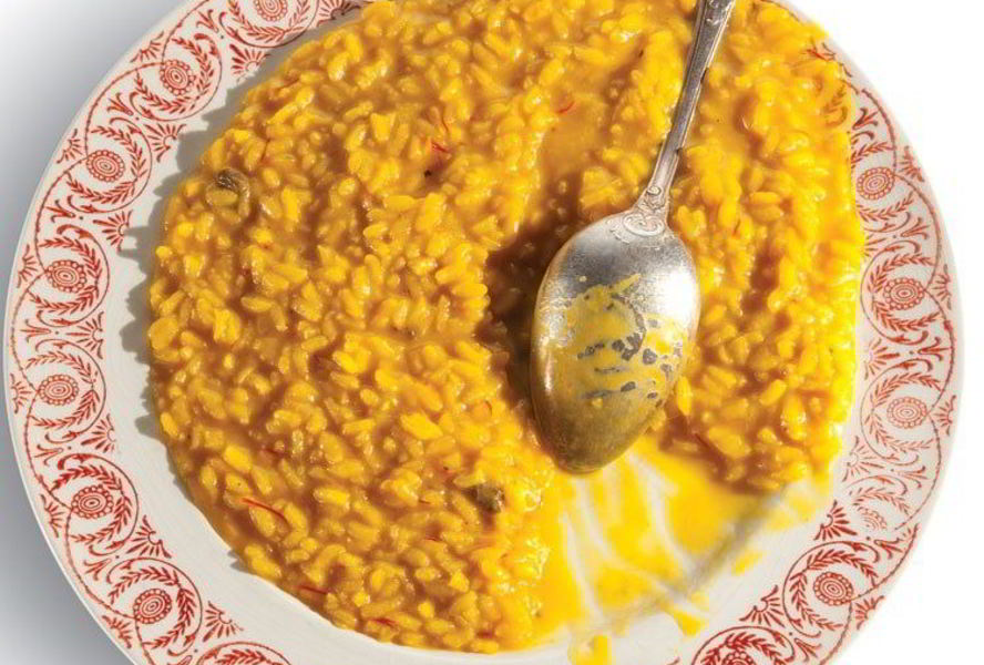 Ризотто по-милански с шафраном